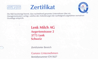 Lenk Milch AG